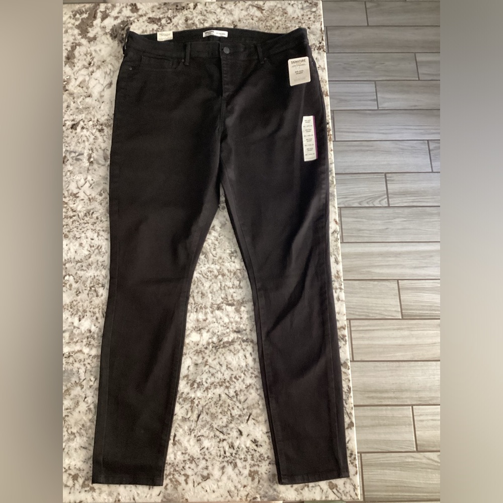 Levi Strauss, W35 L32 Black Jeans